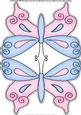 Butterfly Shaped Card