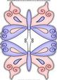 Butterfly Shaped Card