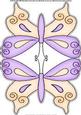 Butterfly Shaped Card