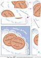 Digestive Biscuit Birthday Fan Pyramage Topper