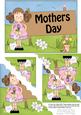 5x7 Girlz Zoe Mothers Day Scallop Corner