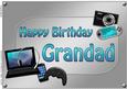 A4 Birthday Grandad Gadgets N Gizmos Card Topper