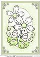 A4 Fluttery Butterfly
