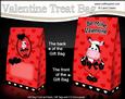 3D Milly Moo Cow Valentine Gift Bag Mini Kit