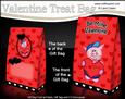 3D Ziggy Piggy Valentine Gift Bag Mini Kit