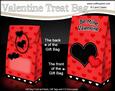 3D Valentine Hearts Gift Bag Mini Kit