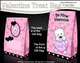 3D Westie Dog Valentine Gift Bag Mini Kit