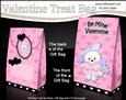 3D Teddy Ed Valentine Gift Bag Mini Kit