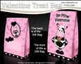 3D Milly Moo Cow Valentine Gift Bag Mini Kit