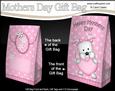 3D Westie Dog's Heart Mothers Day Gift Bag Mini Kit