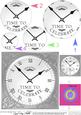 Time to Celebrate Clock Circle Pyramage Topper