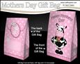 3D Milly Moo Cow's Rose Mothers Day Gift Bag Mini Kit