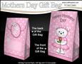 3D Teddy Tess's Rose Mothers Day Gift Bag Mini Kit