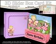3D Girlz Fiz Fairy Slider Box Card Kit
