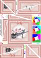 Flower Filled Wheelbarrow Twisted Spiral Side Stacker