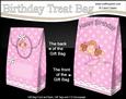 3D Girlz Betzi Ballerina Birthday Gift Bag Mini Kit