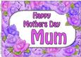 A4 Mothers Day Mum Time for Roses Card Topper