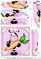 Milly Moo Cow's Bunny Ears Fan Pyramage Topper