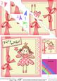 Fairy Twinkletoes and Lace Scallop Corner Side Stacker