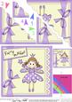Fairy Twinkletoes and Lace Scallop Corner Side Stacker