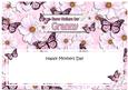 Mothers Day Granny Floral Butterflies Large Dl Insert