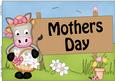 A4 Gigi Horse Mothers Day Card Topper