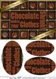 A5 Chocolate Greetings Oval Pyramage Topper