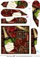Husband Anniversary Champers Chocs & Roses Fan Pyramage