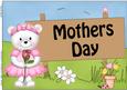 A4 Teddy Tess Mothers Day Card Topper