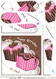 Fondant Fancies Birthday Cakes Fan Pyramage Topper