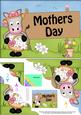 5x7 Gigi Horse Mothers Day Scallop Corner