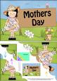 5x7 Girlz Roz Mothers Day Scallop Corner