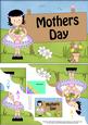 5x7 Girlz Roz Mothers Day Scallop Corner