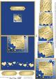 65th Wedding Anniversary No-hole Over the Edge Card