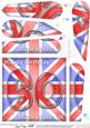 Flying the Flag Uk 60th Birthday Fan Pyramage Topper