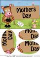 A5 Gigi Horse Mothers Day Oval Pyramage Topper