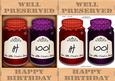 A5 Novelty Well Preserved 100th Birthday Jams 3D Decoupage