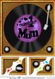 8 x 8 Number 1 Mum Record Scalloped Corner Topper