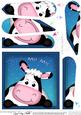 Milly Moo Cow Fan Pyramage Topper