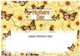 Mothers Day Floral Butterflies Large Dl Insert