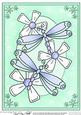 A4 Dreamy Dragonflies