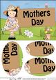 A5 Girlz Roz Mothers Day Oval Pyramage Topper