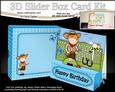 3D Boyz Cowboy Zeb Slider Box Card Kit