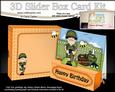 3D Boyz General Gazza Slider Box Card Kit