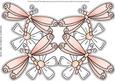 Dragonflies Shaped Card