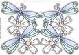 Dragonflies Shaped Card