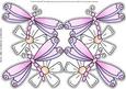 Dragonflies Shaped Card