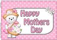 A4 Teddy Tess Mothers Day Card Topper