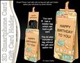 3D Smartphone Shaped Birthday Roses Card & Gift Card Holder