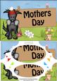 A5 Hamish Scottie Dog Mothers Day Scallop Corners and Pyrama
